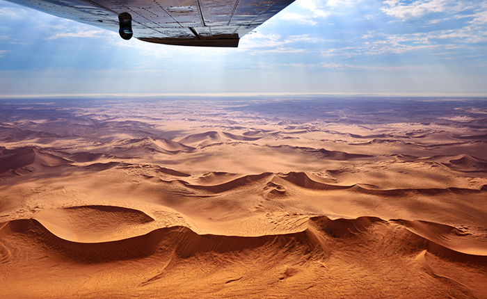 Fly-in safari & self-drive Namibia tour combo